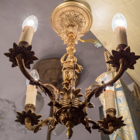 Старинная малая люстра
