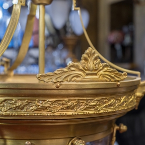 Антикварная люстра Стиль Людовик XVI