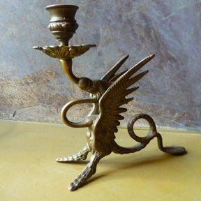 Подсвечник из бронзы