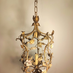 Винтажный подвес на одну светоточку